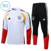 Allemagne Sweat d'Entraînement Quarter-Zip 2026-27 Blanche Enfant Allemagne Sweat d'Entraînement Quarter-Zip 2026-27 Blanche Enfant