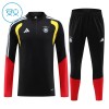 Allemagne Sweat d'Entraînement Quarter-Zip 2026-27 Noire Enfant