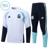 Argentine Sweat d'Entraînement Quarter-Zip 2026-27 Blanche Enfant