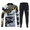 Real Madrid Marvel Sweat d'Entraînement Quarter-Zip 2026-27 Noire