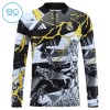 Real Madrid Marvel Sweat d'Entraînement Quarter-Zip 2026-27 Noire Enfant