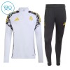 Real Madrid Sweat d'Entraînement Quarter-Zip 2026-27 Blanche Enfant