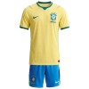 Ensemble Maillot Brésil Domicile Coupe du Monde 2026 Enfant