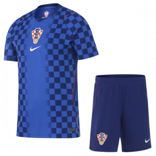 Ensemble Maillot Croatie Exterieur Coupe du Monde 2026 Enfant Ensemble Maillot Croatie Exterieur Coupe du Monde 2026 Enfant