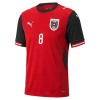 Maillot de Foot Autriche Alaba 8 Domicile Coupe du Monde 2026