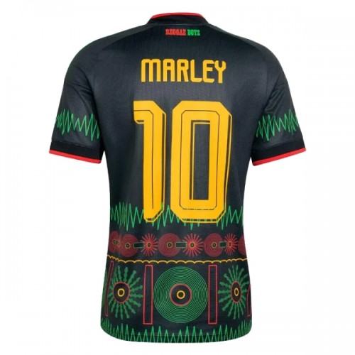 Maillot de Foot Jamaïque Bob Marley 10 Exterieur Coupe du Monde 2026 Maillot de Foot Jamaïque Bob Marley 10 Exterieur Coupe du Monde 2026