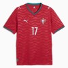 Maillot de Foot Portugal Rafael Leao 17 Domicile Coupe du Monde 2026