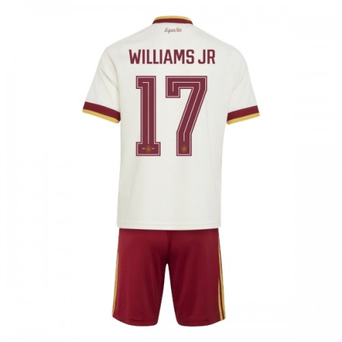 Ensemble Maillot Espagne Williams JR 17 Exterieur Coupe du Monde 2026 Enfant Ensemble Maillot Espagne Williams JR 17 Exterieur Coupe du Monde 2026 Enfant