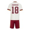 Ensemble Maillot Espagne Zubimendi 18 Exterieur Coupe du Monde 2026 Enfant