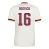 Maillot de Foot Espagne Rodrigo 16 Exterieur Coupe du Monde 2026