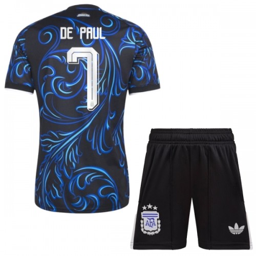 Ensemble Maillot Argentine De Paul 7 Exterieur Coupe du Monde 2026 Enfant Ensemble Maillot Argentine De Paul 7 Exterieur Coupe du Monde 2026 Enfant