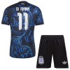 Ensemble Maillot Argentine Di Maria 11 Exterieur Coupe du Monde 2026 Enfant