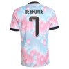 Ensemble Maillot Belgique De Bruyne 7 Exterieur Coupe du Monde 2026 Enfant
