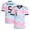 Maillot de Foot Belgique De Cuyper 5 Exterieur Coupe du Monde 2026