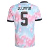 Maillot de Foot Belgique De Cuyper 5 Exterieur Coupe du Monde 2026
