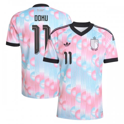 Maillot de Foot Belgique Doku 11 Exterieur Coupe du Monde 2026 Maillot de Foot Belgique Doku 11 Exterieur Coupe du Monde 2026