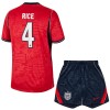 Ensemble Maillot Angleterre Rice 4 Exterieur Coupe du Monde 2026 Enfant