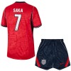 Ensemble Maillot Angleterre Saka 7 Exterieur Coupe du Monde 2026 Enfant