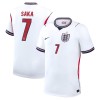Maillot de Foot Angleterre Saka 7 Domicile Coupe du Monde 2026