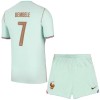 Ensemble Maillot France O. Dembele 7 Exterieur Coupe du Monde 2026 Enfant