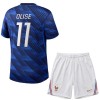 Ensemble Maillot France Olise 11 Domicile Coupe du Monde 2026 Enfant