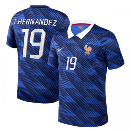 Maillot de Foot France Theo Hernandez 19 Domicile Coupe du Monde 2026 Maillot de Foot France Theo Hernandez 19 Domicile Coupe du Monde 2026