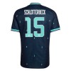 Maillot de Foot Allemagne N. Schlotterbeck 15 Exterieur Coupe du Monde 2026