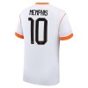 Ensemble Maillot Pays-Bas Memphis 10 Exterieur Coupe du Monde 2026 Enfant