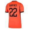 Maillot de Foot Pays-Bas Dumfries 22 Domicile Coupe du Monde 2026 Maillot de Foot Pays-Bas Dumfries 22 Domicile Coupe du Monde 2026