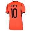 Maillot de Foot Pays-Bas Memphis 10 Domicile Coupe du Monde 2026