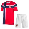 Ensemble Maillot Norvège Domicile Coupe du Monde 2026 Enfant