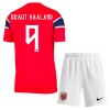 Ensemble Maillot Norvège Haaland 9 Domicile Coupe du Monde 2026 Enfant