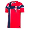 Ensemble Maillot Norvège Haaland 9 Domicile Coupe du Monde 2026 Enfant
