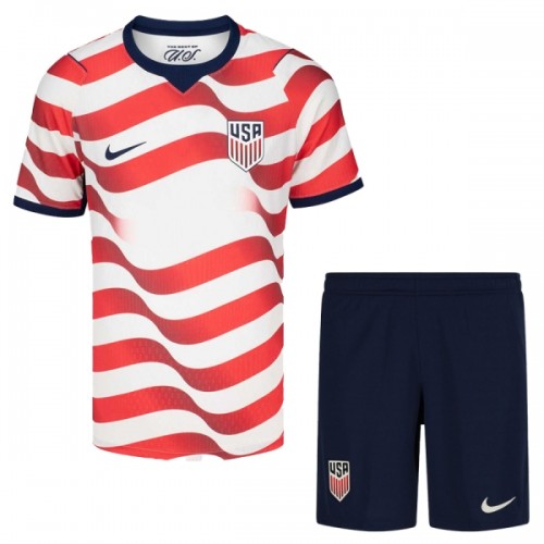 Ensemble Maillot Etats-Unis Domicile Coupe du Monde 2026 Enfant Ensemble Maillot Etats-Unis Domicile Coupe du Monde 2026 Enfant