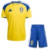 Ensemble Maillot Suède Domicile Coupe du Monde 2026 Enfant