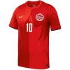 Maillot de Foot Canada J. David 10 Domicile Coupe du Monde 2026