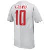 Maillot de Foot Canada J. David 10 Third Coupe du Monde 2026