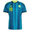 Maillot de Foot Colombie James 10 Exterieur Coupe du Monde 2026