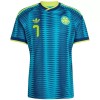 Maillot de Foot Colombie Luis Diaz 7 Exterieur Coupe du Monde 2026