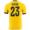 Maillot de Foot Equateur Caicedo 23 Domicile Coupe du Monde 2026 Maillot de Foot Equateur Caicedo 23 Domicile Coupe du Monde 2026