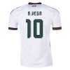Maillot de Foot Mexique A. Vega 10 Exterieur Coupe du Monde 2026