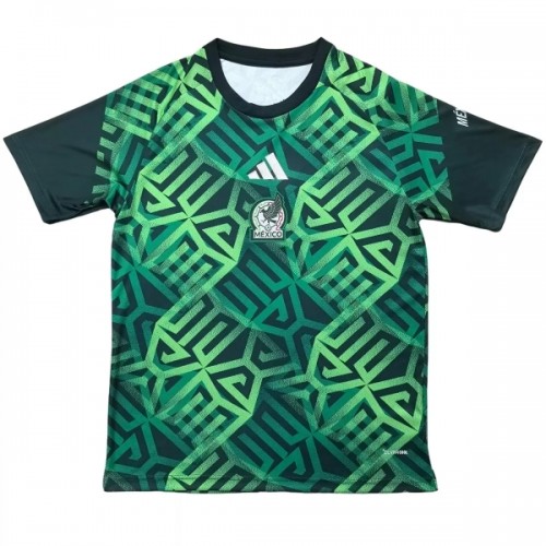 Maillot de Foot Mexique Pre-Match Coupe du Monde 2026 Maillot de Foot Mexique Pre-Match Coupe du Monde 2026