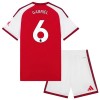 Ensemble Maillot Arsenal Gabriel 6 Domicile 2026-27 Enfant