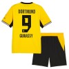 Ensemble Maillot Borussia Dortmund Guirassy 9 Domicile 2026-27 Enfant