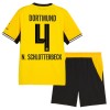Ensemble Maillot Borussia Dortmund N. Schlotterbeck 4 Domicile 2026-27 Enfant