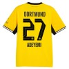 Maillot de Foot Borussia Dortmund Adeyemi 27 Domicile 2026-27