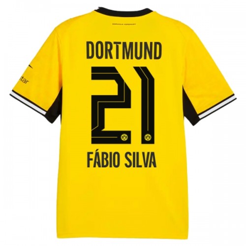 Maillot de Foot Borussia Dortmund Fabio Silva 21 Domicile 2026-27 Maillot de Foot Borussia Dortmund Fabio Silva 21 Domicile 2026-27