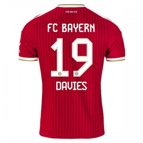 Maillot de Foot FC Bayern Munich Davies 19 Domicile 2026-27 Maillot de Foot FC Bayern Munich Davies 19 Domicile 2026-27