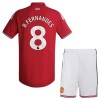 Ensemble Maillot Manchester United B. Fernandes 8 Domicile 2026-27 Enfant