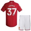 Ensemble Maillot Manchester United Mainoo 37 Domicile 2026-27 Enfant